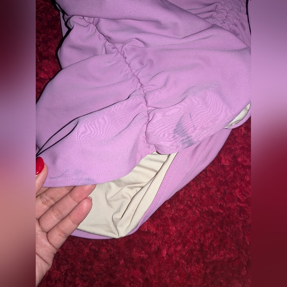 S-1. BAHIA MARIA MIA MINI DRESS IN ORCHID PURPLE - Picture 9 of 11